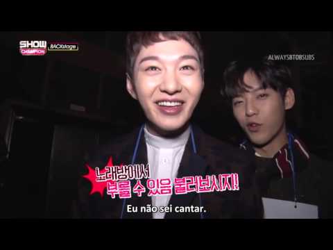 151018 Bastidores do BTOB no Show Champion (Way Back Home) [Legendado PT-BR]