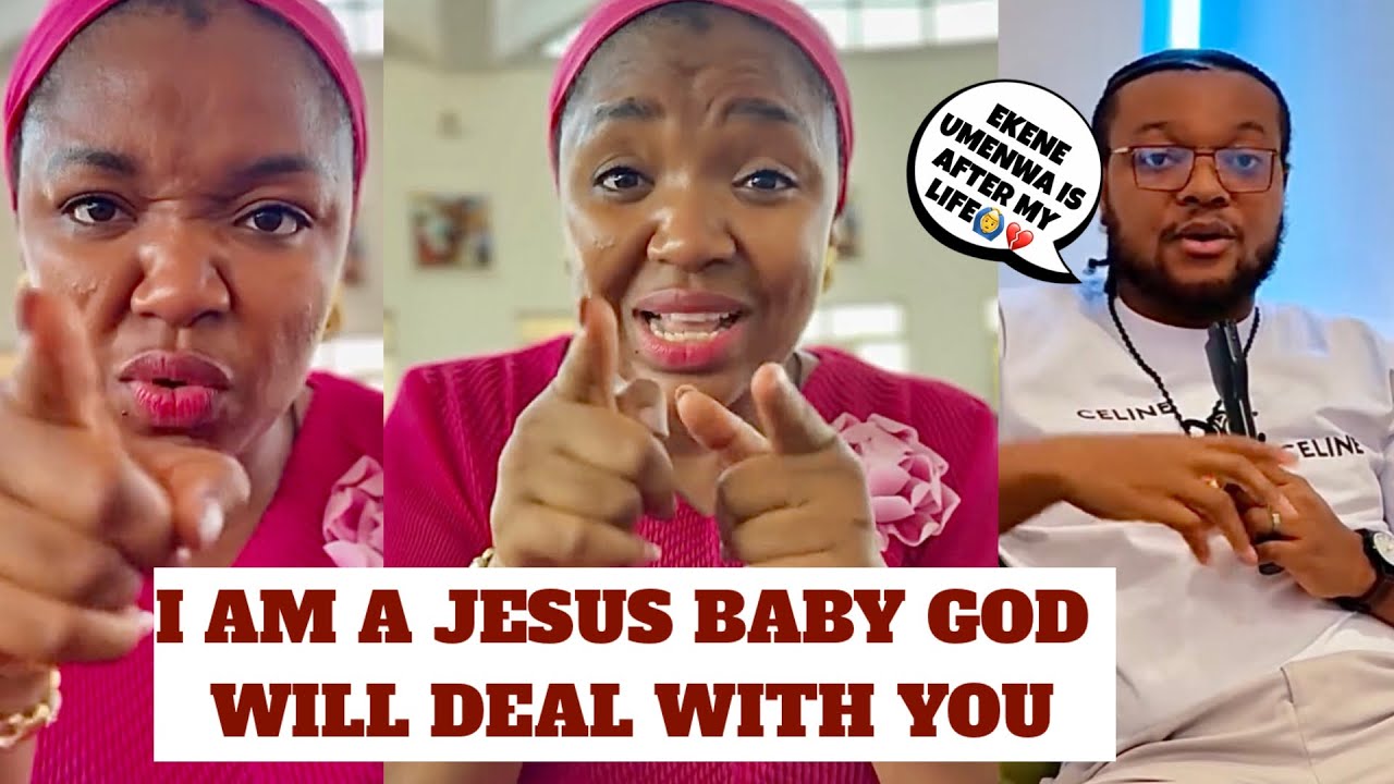 Actress Ekene Umenwa MOCKINGLY Responds To Her Ex Bf Deacon Famous Over Threat To Him Allegations 