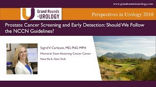 Prostate Cancer and Early Detection: Should We Follow the NCCN Guidelines?