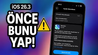 Ios 26.3 Güncellemesi Yüklemeden Önce Bunu İzleyin