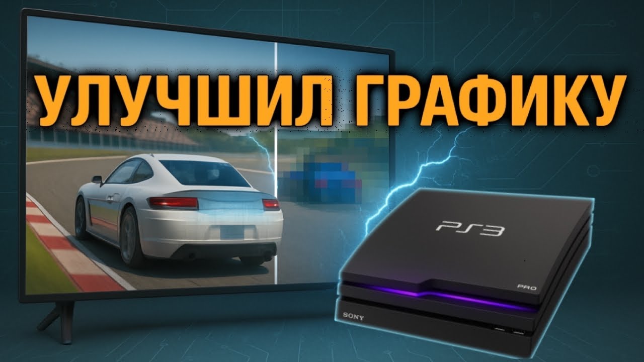 УЛУЧШИЛ ГРАФИКУ PS3 PRO