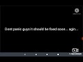 Roblox Is Down once agin....... 😔