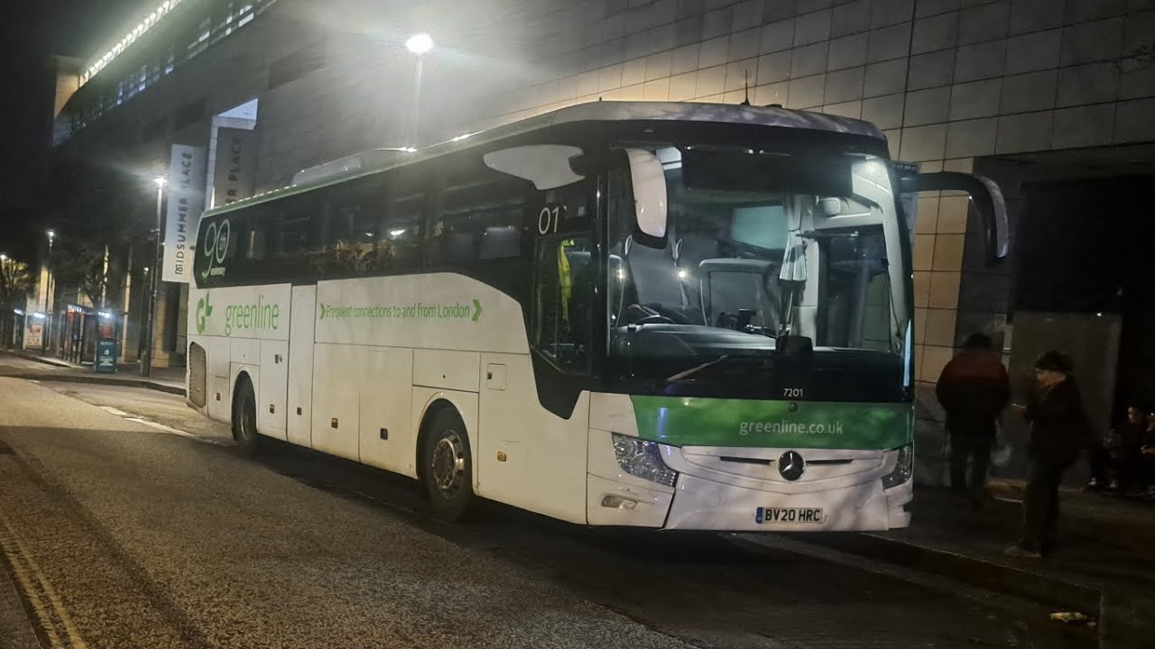 RARE! | 7201 BV20 HRC Arriva Luton Mercedes-Benz Tourismo | Route X1: Milton Keynes FAST