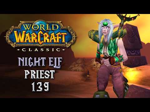World of Warcraft Classic Era - Night Elf Priest Part 139 - Relaxing Gameplay and Commentary