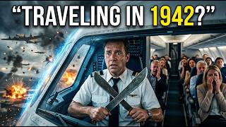 🌌🕰️ ✈️ What if a plane crashed into a time warp and landed in 1942? Passengers Stunned!