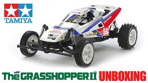 UNBOXING | TAMIYA Grasshopper II 2WD Buggy Kit (2017) 58643 #tamiya #tamiyarc #tamiyagrasshopper2