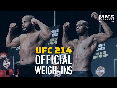 UFC 214 Official Weigh-In Highlights - MMA Fighting