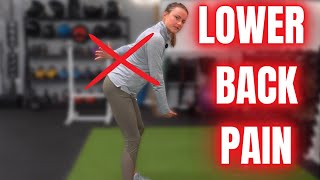 THE ONLY REASON YOU HAVE LOWER BACK PAIN AFTER GOLF!
