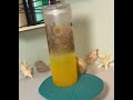 Beautiful 20oz Skinny Glass Tumbler | Custom Flower Garden Design