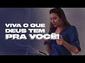 NÃO SE PERMITA VIVER A METADE DAQUILO QUE DEUS TEM PRA VOCÊ! - Miss. Gabriela Lopes | Pregação