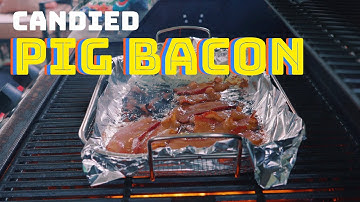 How to grill the BEST Homemade Candied Bacon | Pig Candy