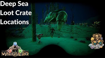 ARK Valguero Deep Sea Loot Crate Locations - Ep24