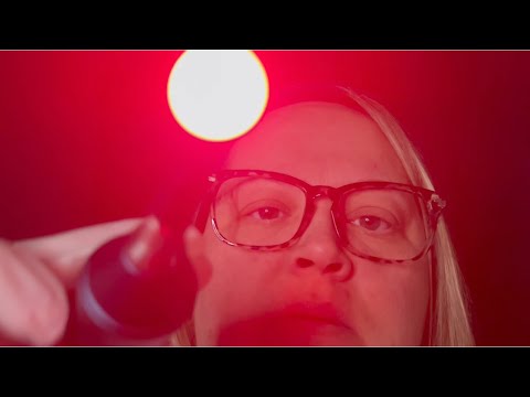 ASMR VERY TINGLY Medical Exam Red Light Therapy| Light & Visual Triggers |20% Discount Code Megaguru