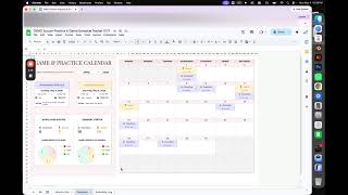 Soccer Practice & Game Schedule Tracker 0127 Spreadsheet Walkthrough