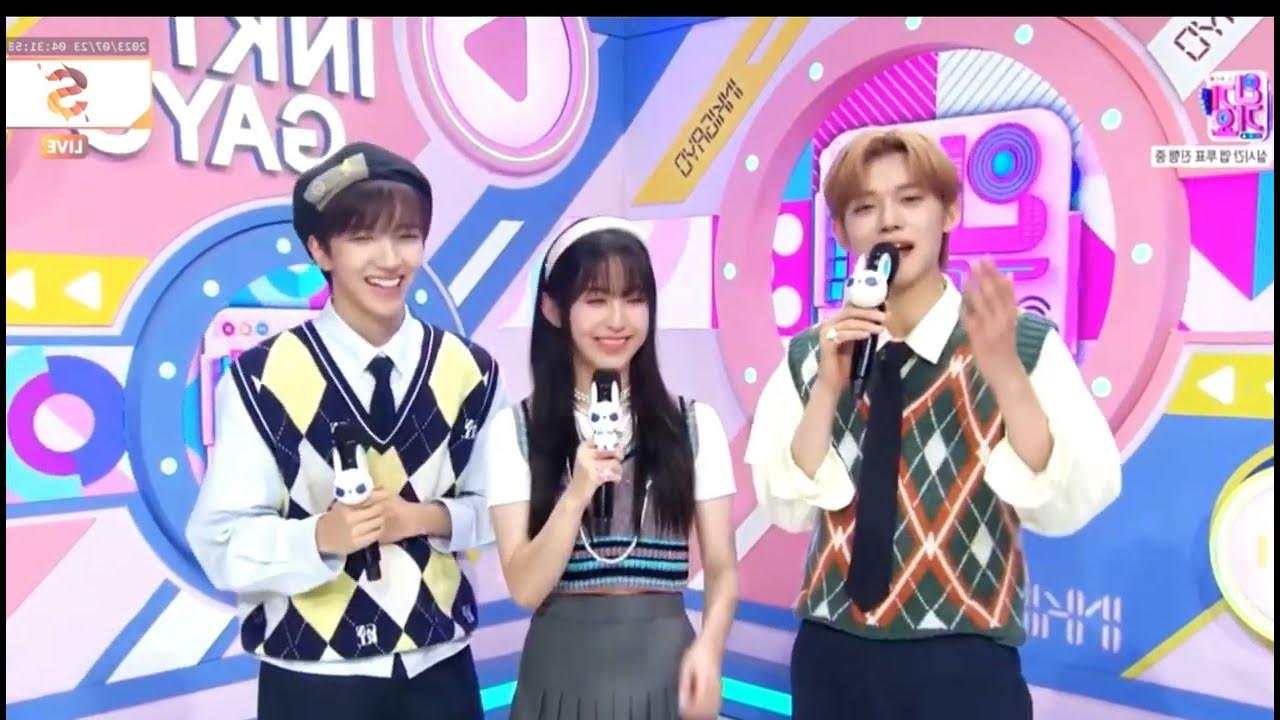 MC Yeonjun, Jihu and Woonhak 1st week inkigayo compilation - YouTube