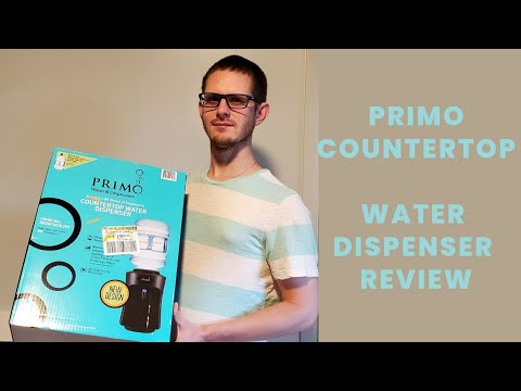 Primo Deluxe Countertop Water Dispenser - White