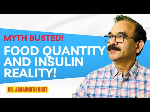 No linear relation between food quantity and insulin secretion New research on Dr Dixit Lifestyle