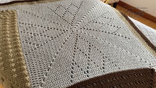 My Favorite Crochet Stitch Sample Blanket Pattern: Week 1 | EASY | The Crochet Crowd