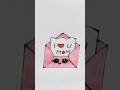 How to draw a cute ' I LOVE YOU MOM ' card for mother's day || #cutedrawing #trending #short #art