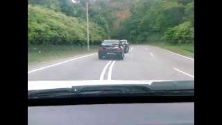 Nissan Skyline GT-R Turbo R33 vs Mitsubishi Lancer EVO IX 9 Malaysia Rain Hill Road Ulu Yam Racing Nissan Skyline GT-R Turbo R33 vs Mitsubishi Lancer EVO IX 9 Malaysia Rain Hill Road Ulu Yam Racing