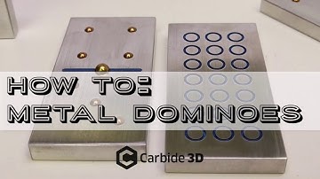 CNC Project: Metal Dominos