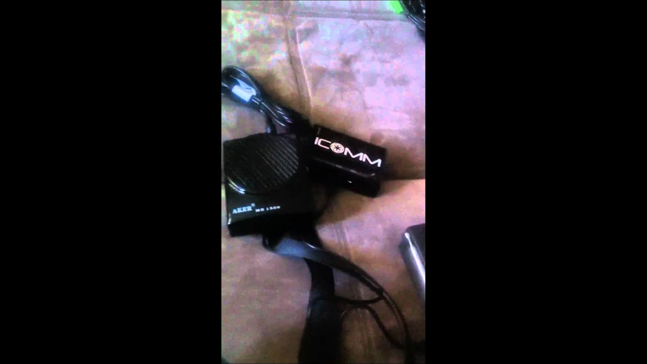 iComm Aker Amp Wireless Mic