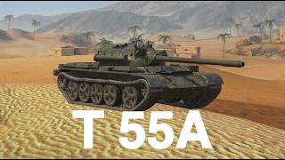 Т 55А Забытый всеми танк получил жёсткий ап | Tanks Blitz