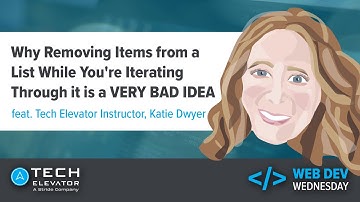 Why Removing Items from a List While You