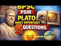 QUESTIONS FOR BPSC(PSIR OPTIONAL)