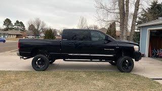 Rough Country 5” lift 2006 Dodge Ram Mega Cab 1500 Part 1