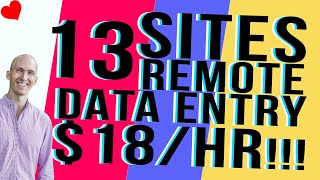 13 Sites for The Best Remote Data Entry Jobs