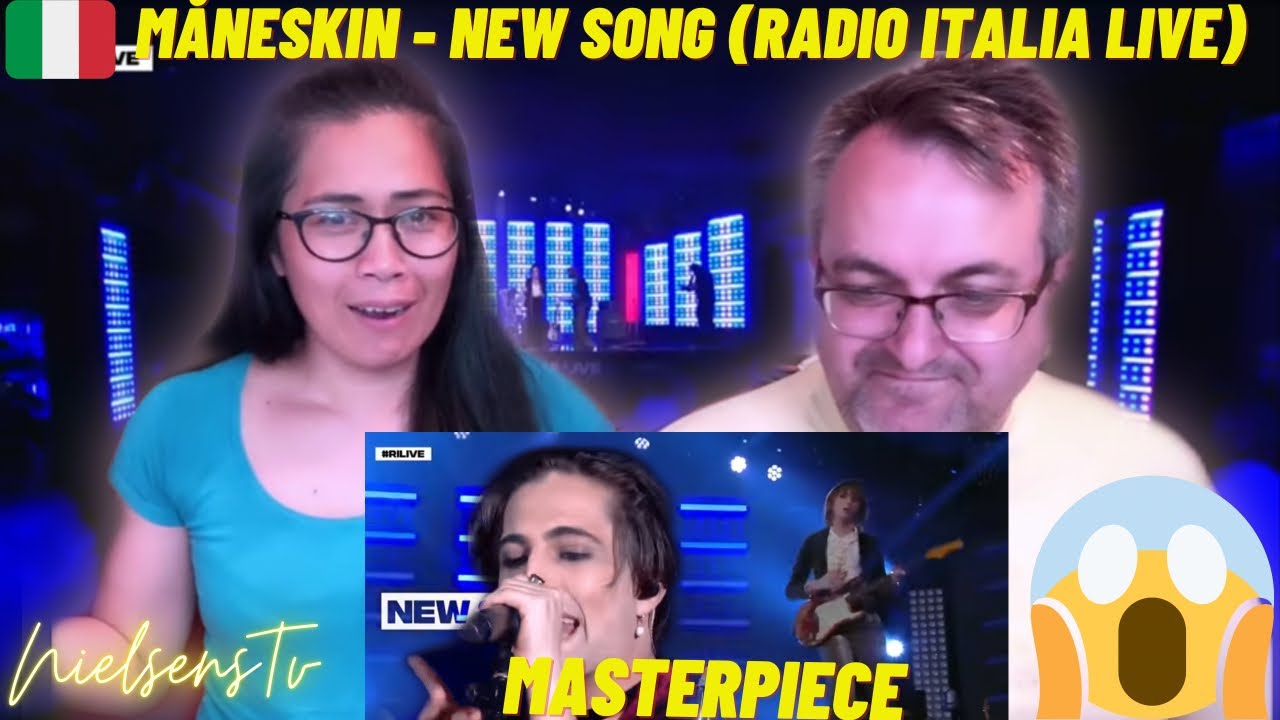 🇩🇰NielsensTv REACTS TO 🇮🇹 Måneskin - New Song (Radio Italia Live) - OMG A MASTERPIECE!😱👏💕