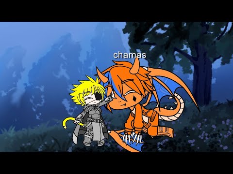 Mané six + princesa Celestia e sunset shimmer react son Vitinho conhece chamas 