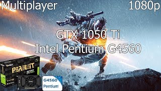 battlefield 4 multiplayer [pc] gtx 1050 ti 4gb gddr5 & intel pentium g4560