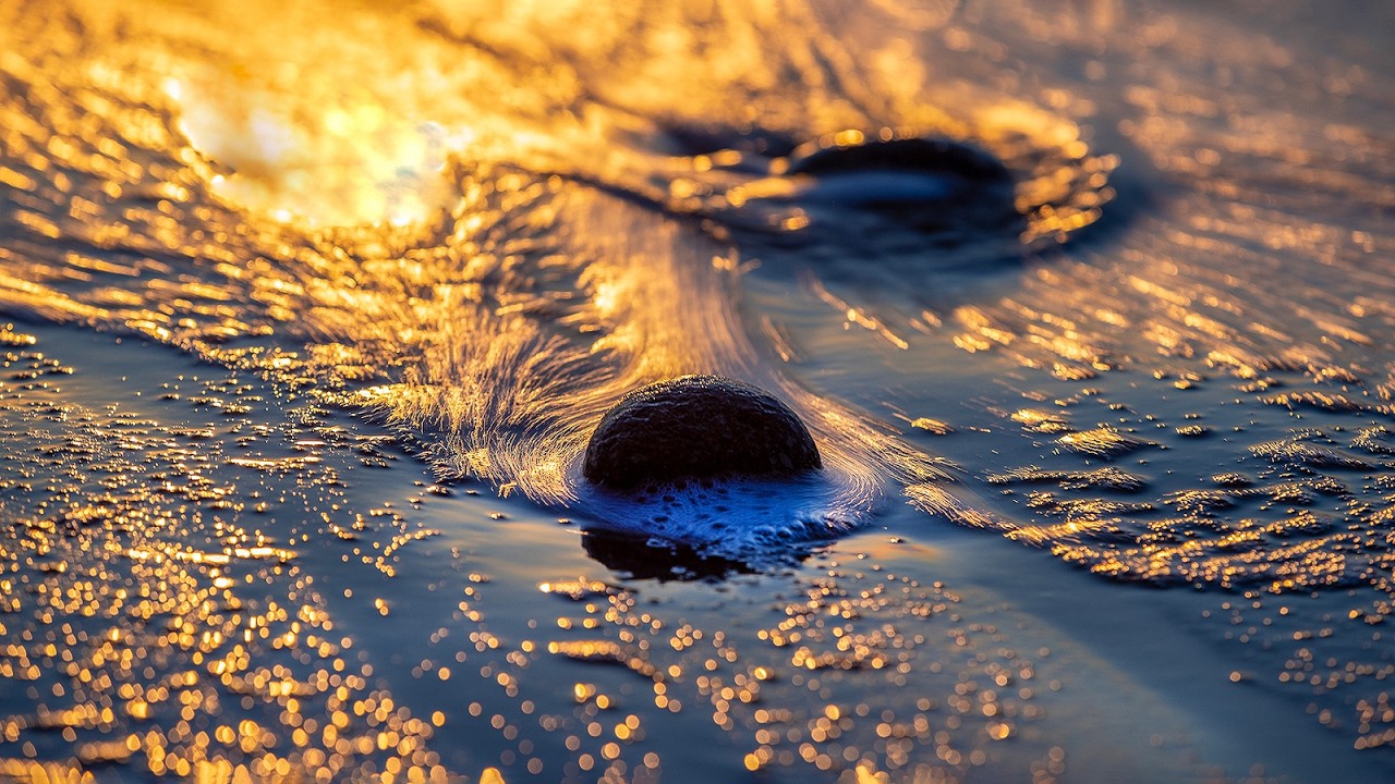 돌산 무슬목 일출