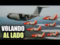 Volando con la rampa abierta… y no estábamos solos