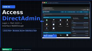 How to access DirectAdmin(Beginner's Guide)