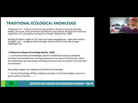 Video: Ekologi Moden Sebagai Sains