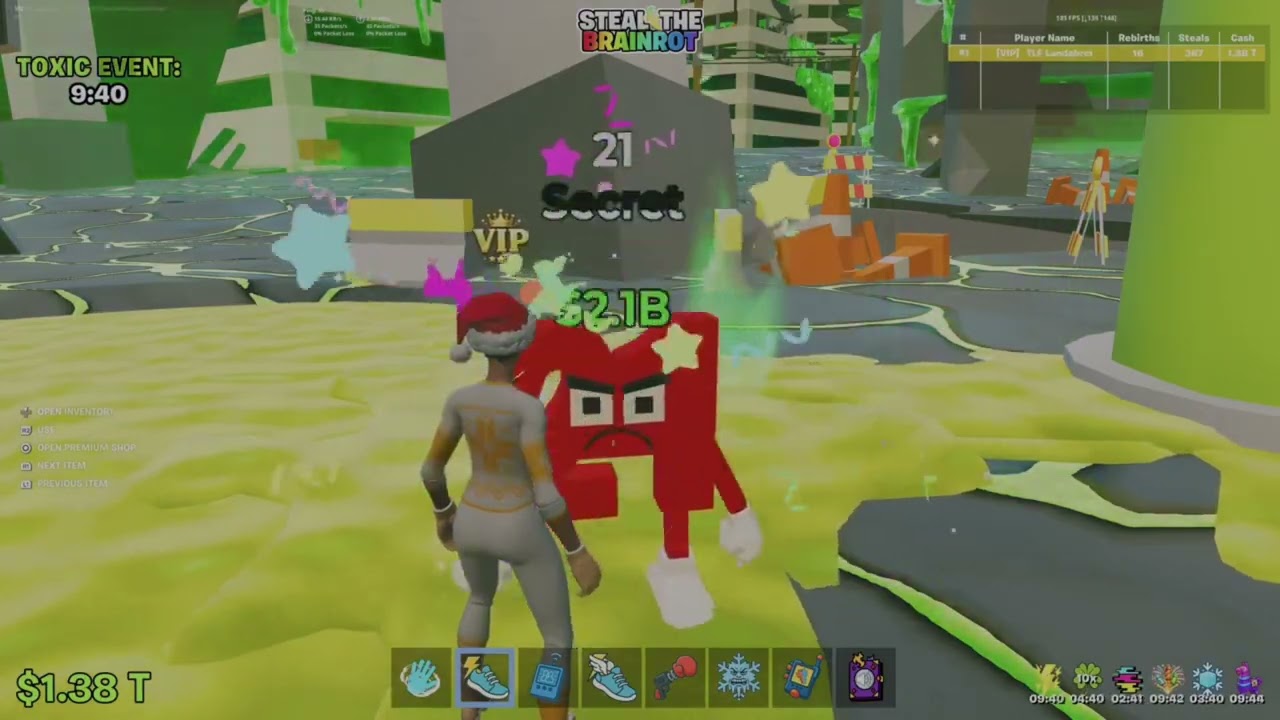 ADMIN ABUSE #2 In Fortnite Steal The Brainrot! NEW SECRET CODE 