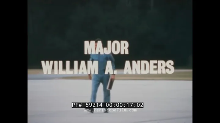 1968 PROFILE OF APOLLO ASTRONAUT WILLIAM ANDERS  O...