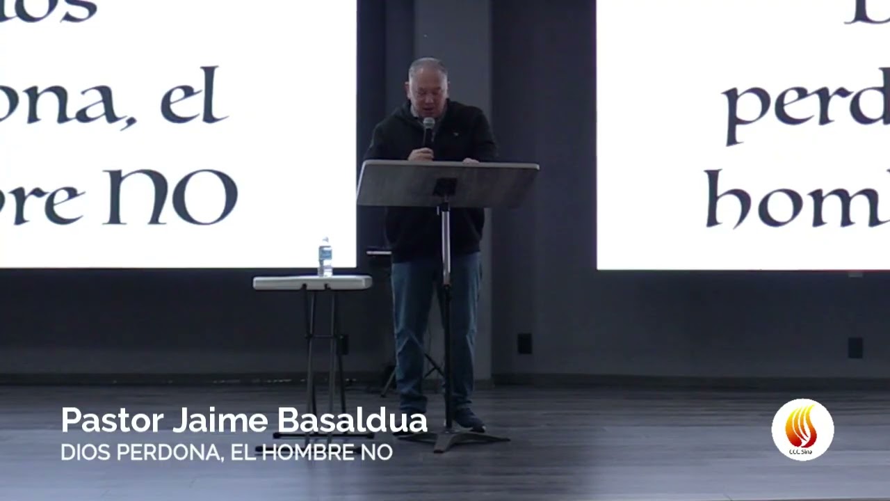 Pastor Jaime Basaldua - Dios perdona, el hombre no