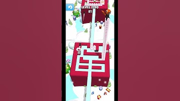 Gameplay top mobile games Relaxing n satisfying game iOS/ANDROID Stacky Dash  #shorts Level 2190