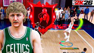 This Larry Bird TEMPLATE Build is PURE OLD SCHOOL on NBA 2K26!