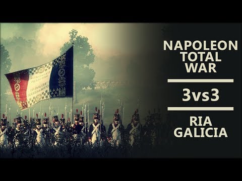 Видео: Смертельная карусель - командный бой 3х3 (Napoleon Total War Online Battle)