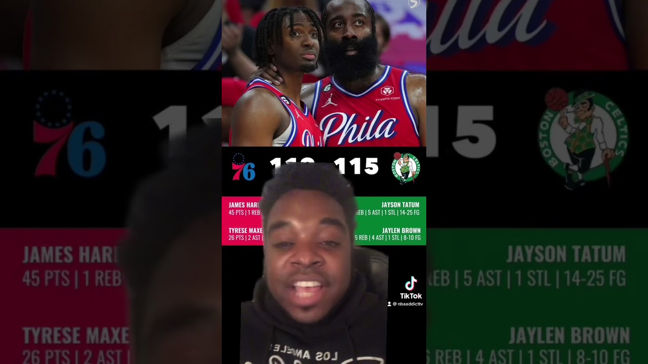 🚨RECAP SIXERS VS CELTICS GAME 1