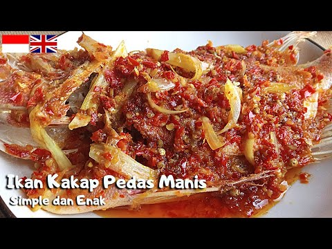 Bumbu Sambal Ikan Kakap Goreng