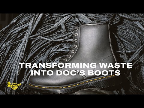 How We Turn Waste Into Our New Material Innovation Genix Nappa | Dr. Martens