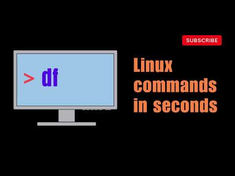 df | display free disk space available #df_command #linux #linuxcommand