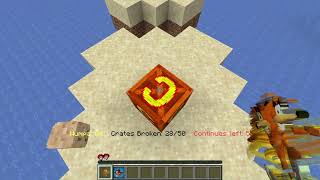 Crash Bandicoot: The Lost World (Fan made mine craft map) screenshot 4