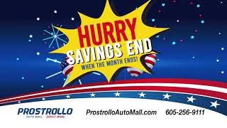 HUGE SAVINGS In July!